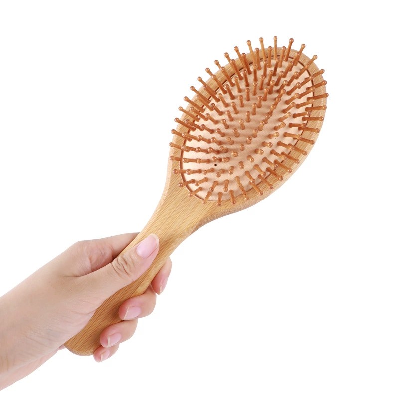 Round Bamboo Hair Brush