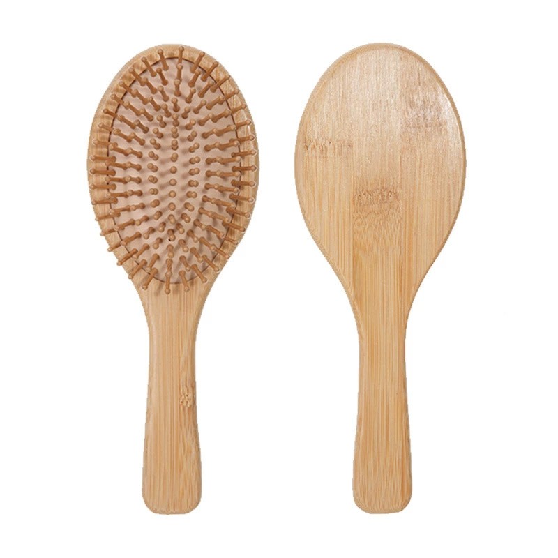 Round Bamboo Hair Brush