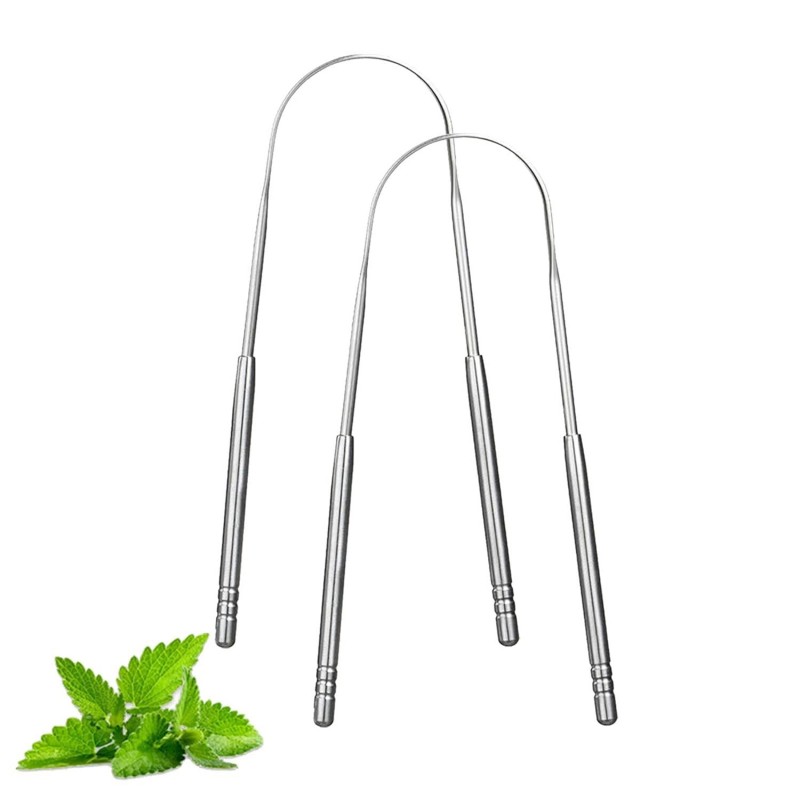 Stainless Steel Tongue Scraper